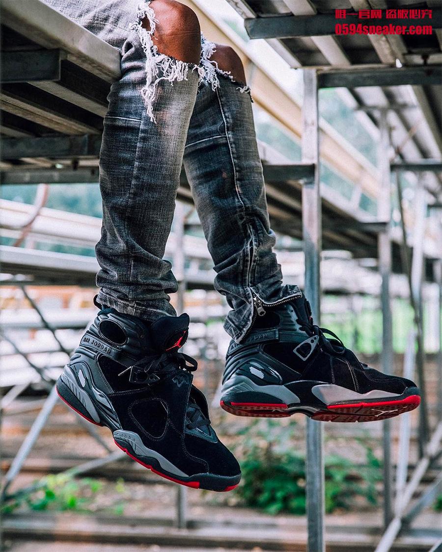 305381-022,AJ8,Air Jordan 8 305381-022AJ8 黑红装扮再现飞人战靴，这双 Bred 配色百搭又霸气十足！