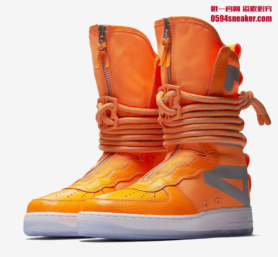 SF-AF1,Nike  全新的 SF-AF1 画风突变！鞋帮要多高才算 High？