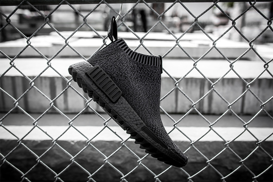 NMD CS1,NMD,adidas  纯正黑魂！这双联名款 adidas NMD CS1 上脚效果如何？