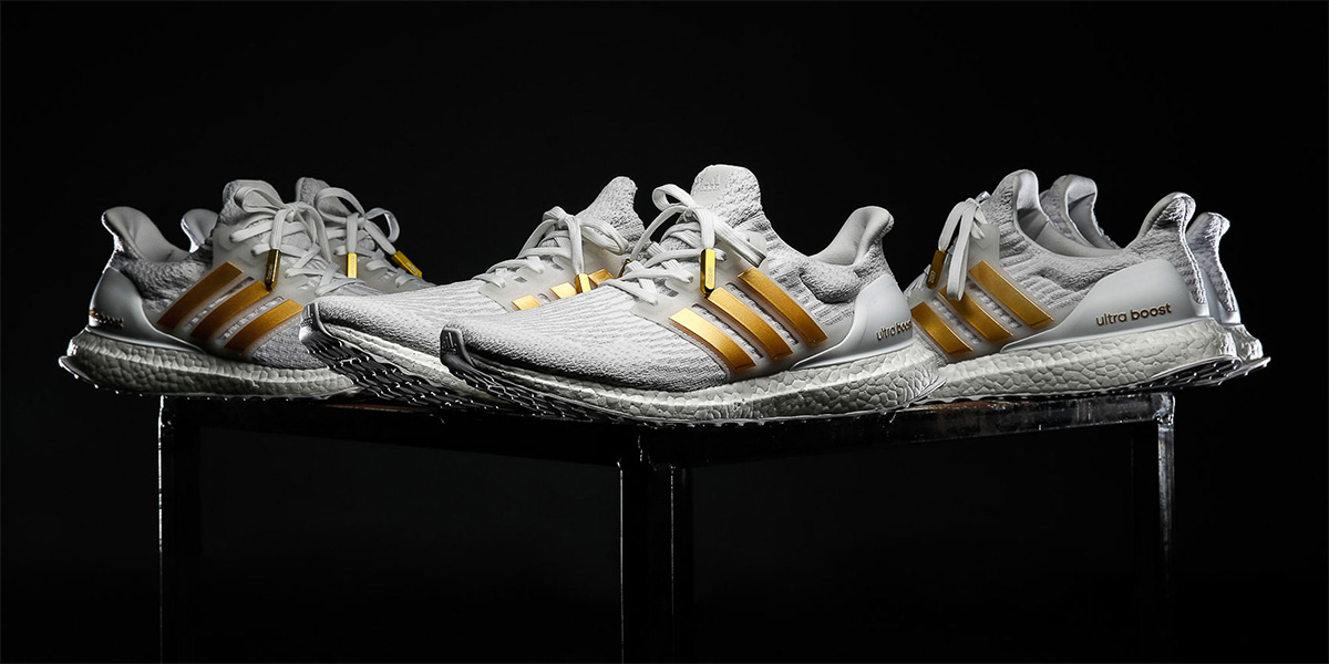 Ultra Boost,UB,adidas  荣耀的代言！白金配色 Ultra Boost 3.0 让人难以抗拒！