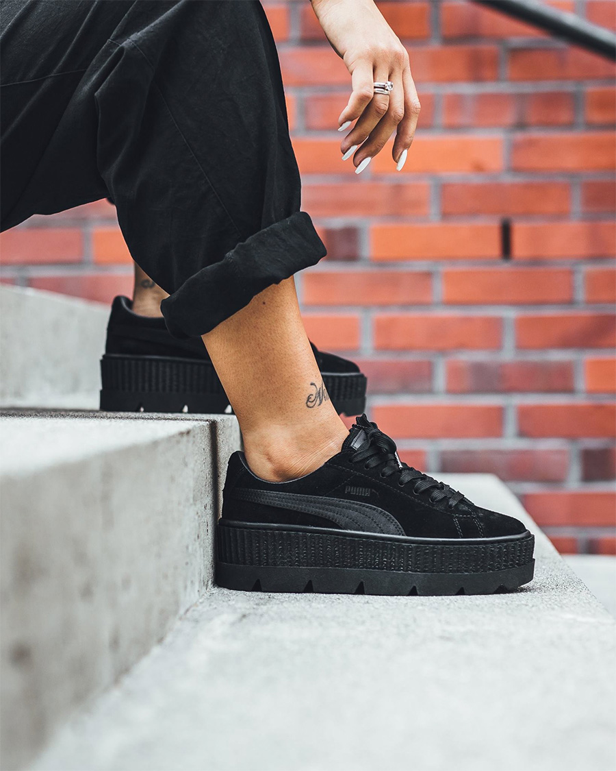 Rihanna,Puma  更具辨识度！Puma x Rihanna 全新松糕鞋上脚效果如何！