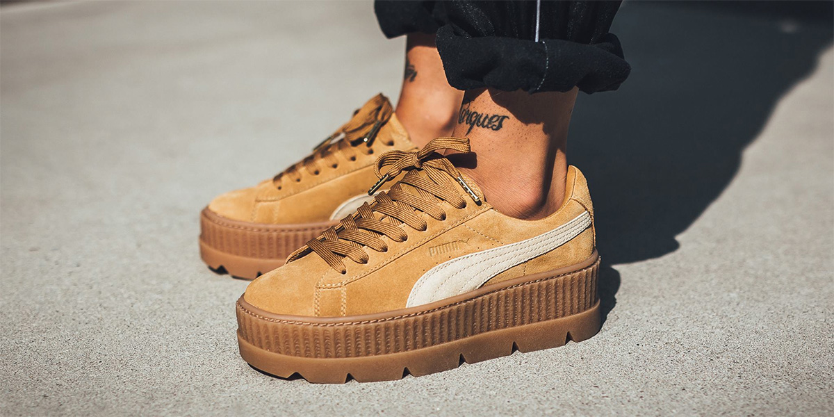 Rihanna,Puma  更具辨识度！Puma x Rihanna 全新松糕鞋上脚效果如何！