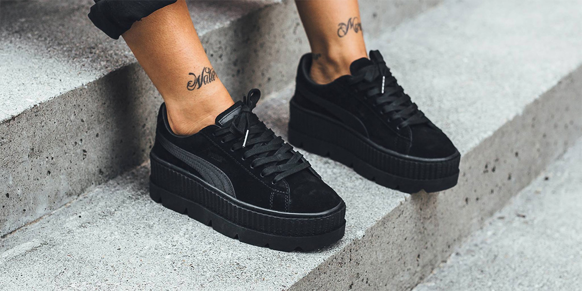 Rihanna,Puma  更具辨识度！Puma x Rihanna 全新松糕鞋上脚效果如何！