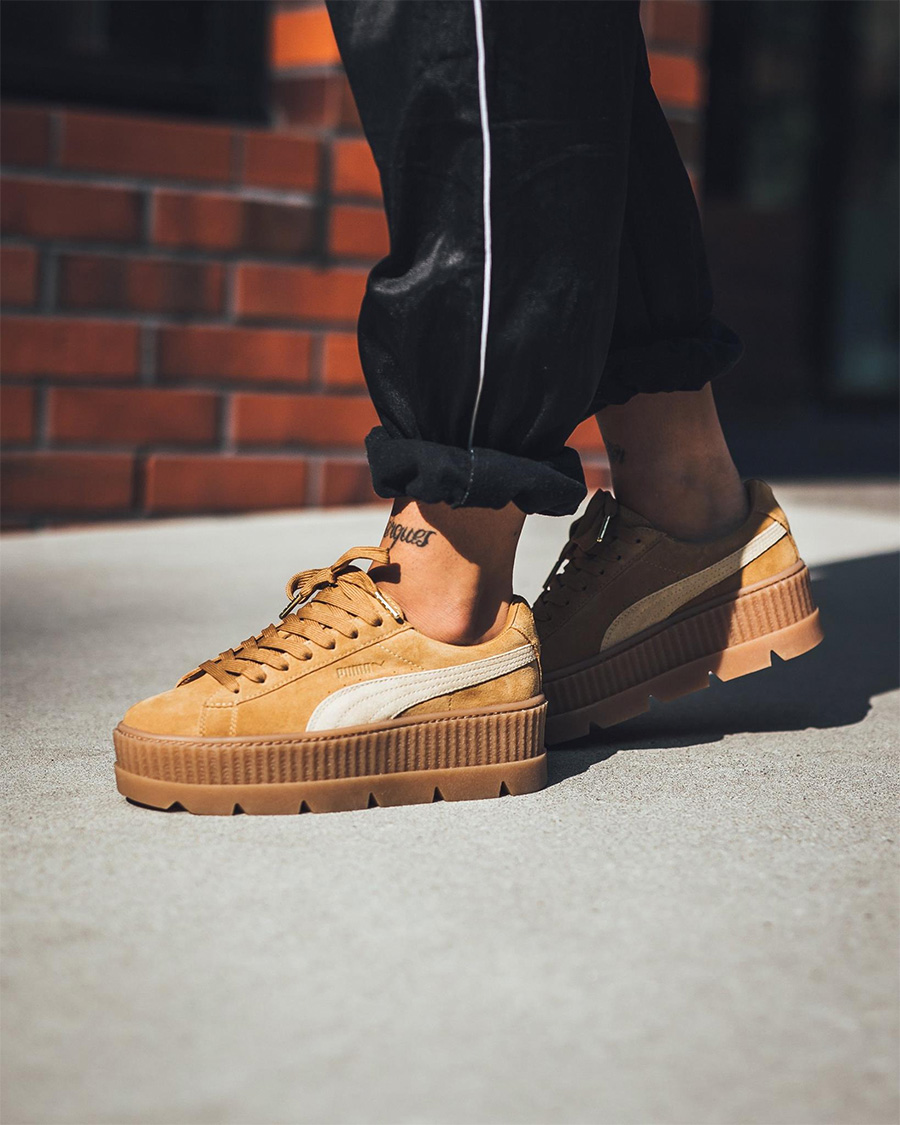 puma x fenty cleated creeper leather