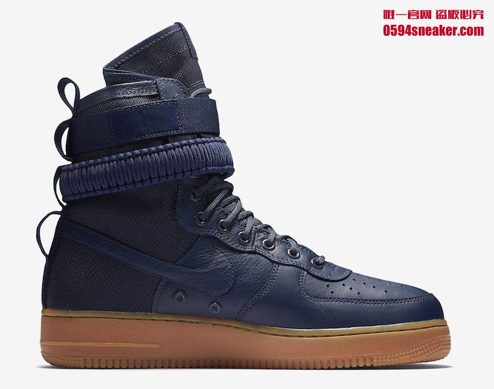 Nike,SF-AF1,864024-400  熟悉的军事风尚！午夜蓝 Nike SF-AF1 新品即将发售