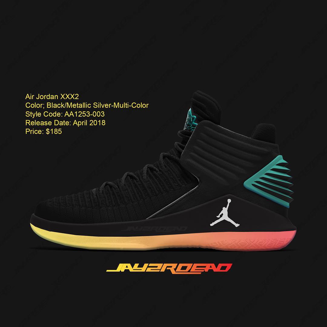 AJ32,Air Jordan 32  顶级实战鞋！Air Jordan 32 的这些配色你觉得怎么样？