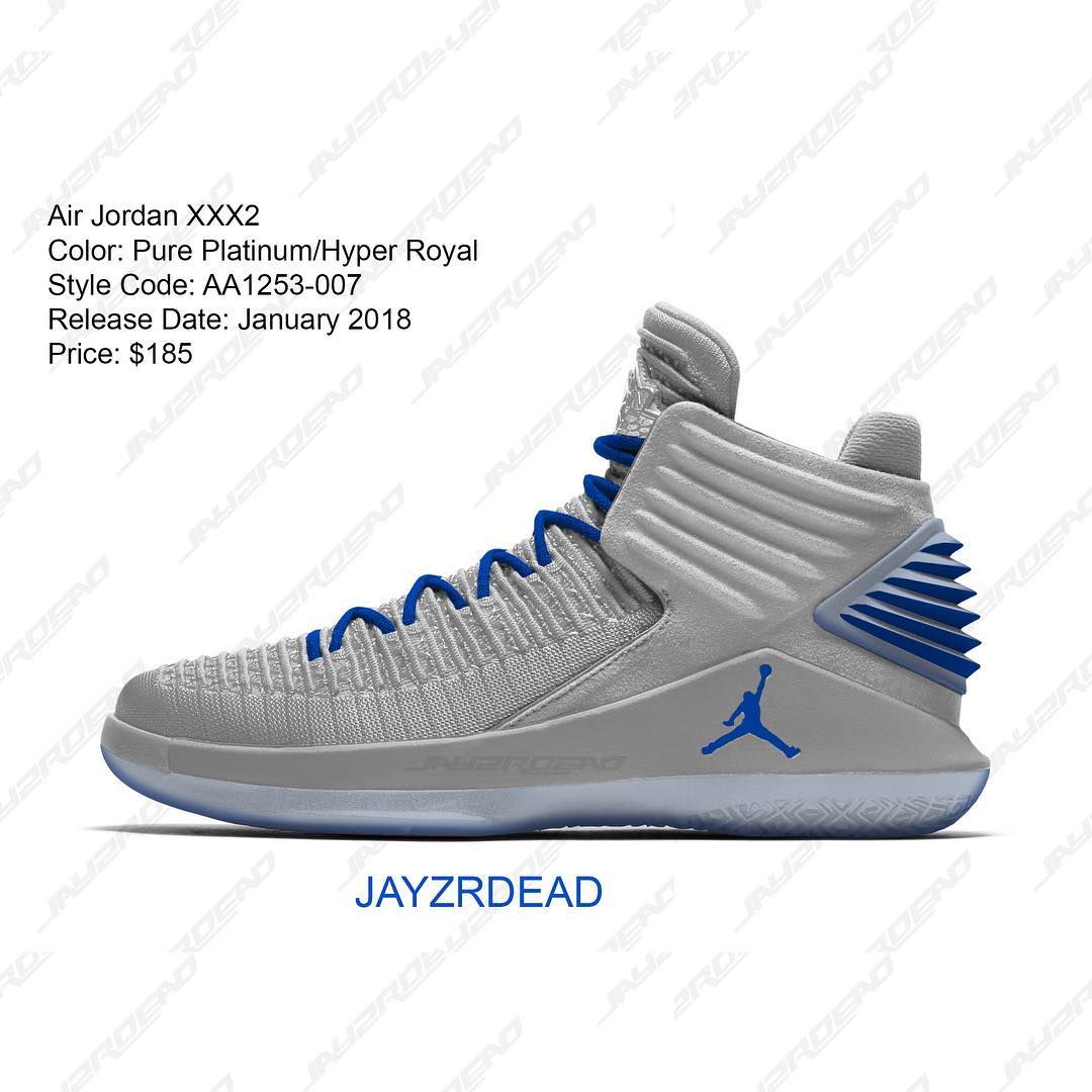 AJ32,Air Jordan 32  顶级实战鞋！Air Jordan 32 的这些配色你觉得怎么样？