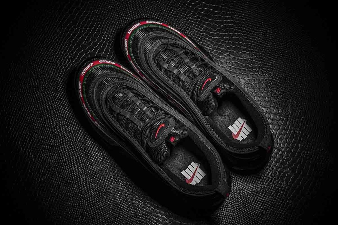 Nike,Air Max 97  9 月 21 日发售！Undefeated x Nike Air Max 97 实物细节图释出！