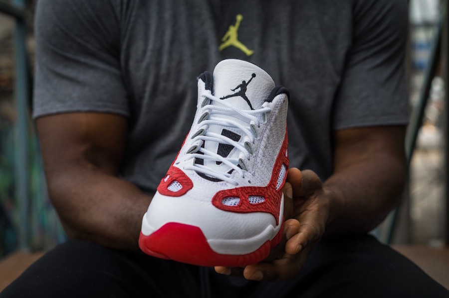 jordan-11-low-ie-gym-red-on-feet-5