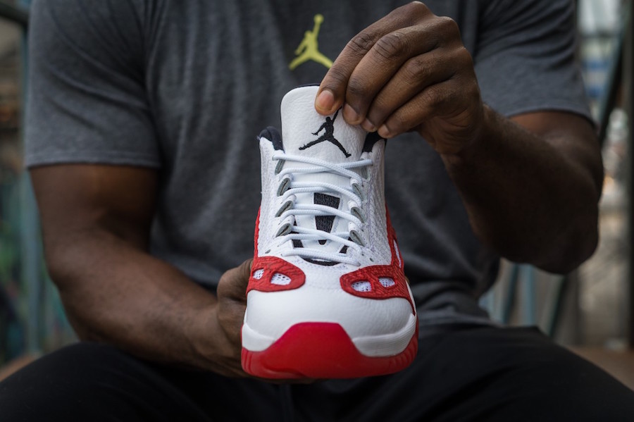 jordan-11-low-ie-gym-red-on-feet-6