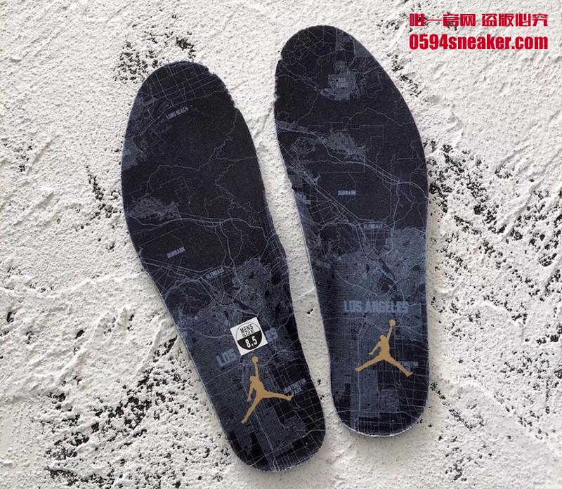 Air Jordan 9,LA,AJ9,302370-021  洛杉矶地图是亮点！全明星配色 Air Jordan 9 “LA” 实物近赏