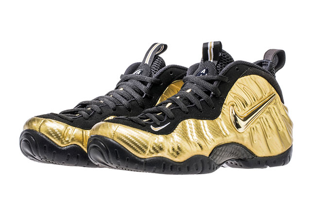 Nike,Air Foamposite Pro,624041  本月发售！奢华 “碳纤维金泡”全新实物图曝光