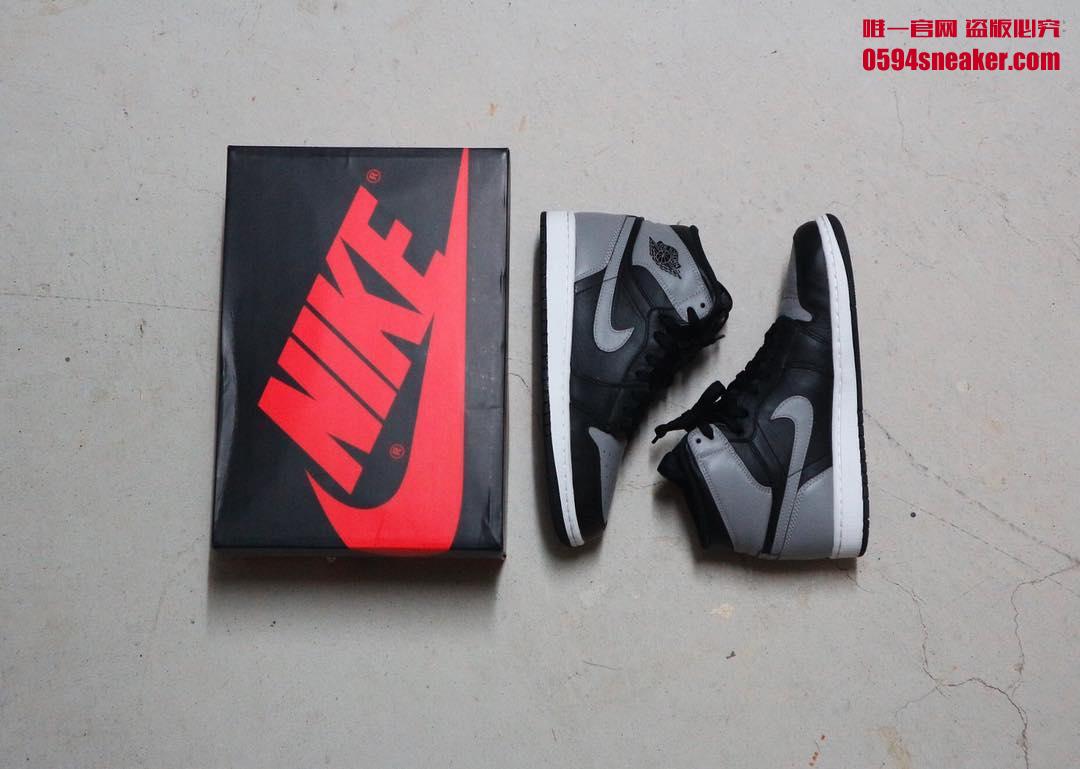 AJ1,Air Jordan 1 AJ1 幸福来得太快！Air Jordan 1 “Shadow” 明年 4 月复刻！