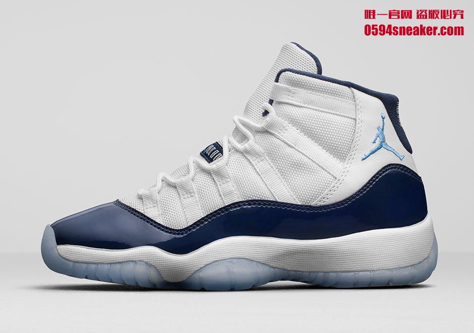 378037-123,AJ11,Air Jordan 11 378037-123AJ11 北卡荣光再现！Air Jordan 11 & 32 Low 都带来了北卡配色！