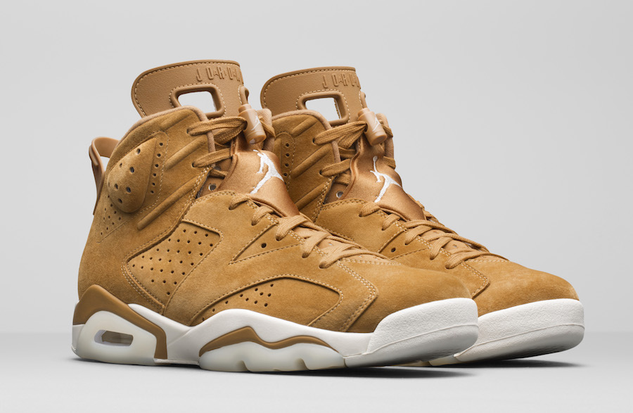 Air Jordan 6,AJ6,384664-705  休闲又复古！小麦色 Air Jordan 6 发售日期确定！