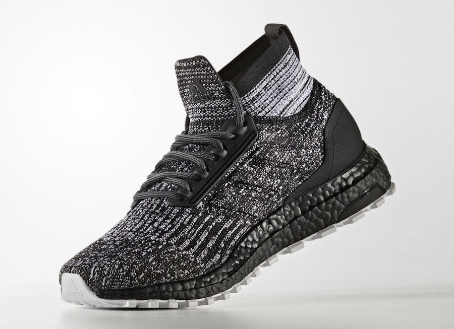 adidas,Ultra Boost,Mid ATR,Ore  纯黑 Boost + 中帮鞋身！Ultra Boost Mid ATR “Oreo” 即将发售