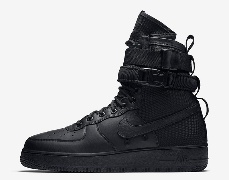 SF-AF1,Triple Black,864024-003  军事黑魂降临！纯黑配色 SF-AF1 “Triple Black” 即将登场