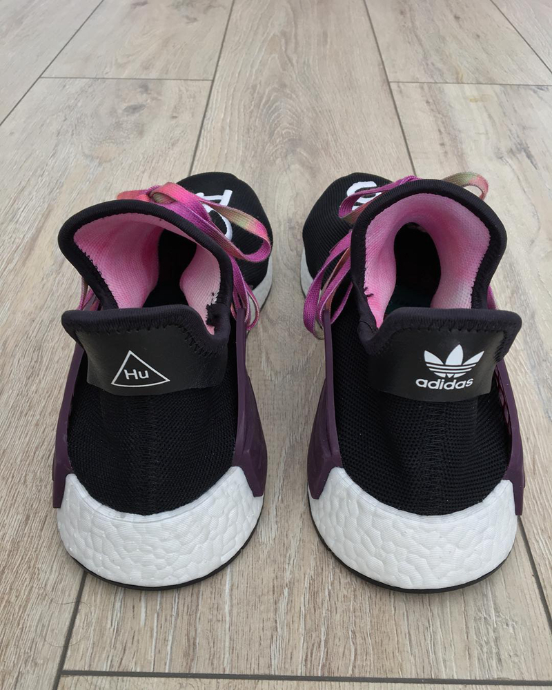 adidas,Hu NMD,Pharrell William  疑似梵文字体设计！多款五彩泼墨 Hu NMD 新配色实物曝光