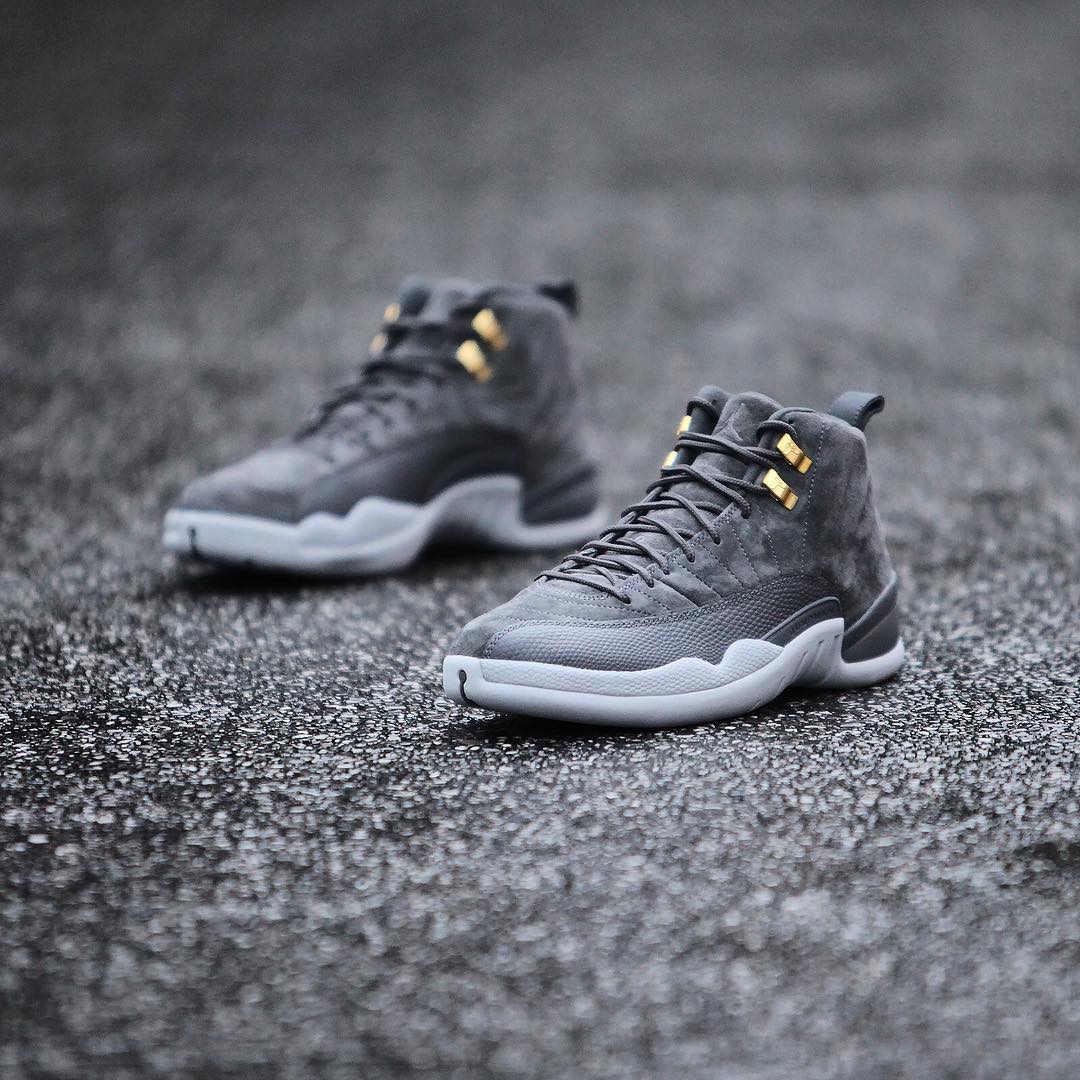 130690-005,Air Jordan 12,AJ12, 本周登场!灰麂皮金扣 Air Jordan 12 实物细节近赏 130690-005,Air Jordan 12,AJ12, 本周登场!灰麂皮金扣 Air Jordan 12 实物细节近赏