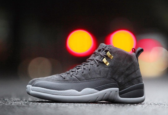 130690-005,Air Jordan 12,AJ12, 本周登场!灰麂皮金扣 Air Jordan 12 实物细节近赏 130690-005,Air Jordan 12,AJ12, 本周登场!灰麂皮金扣 Air Jordan 12 实物细节近赏