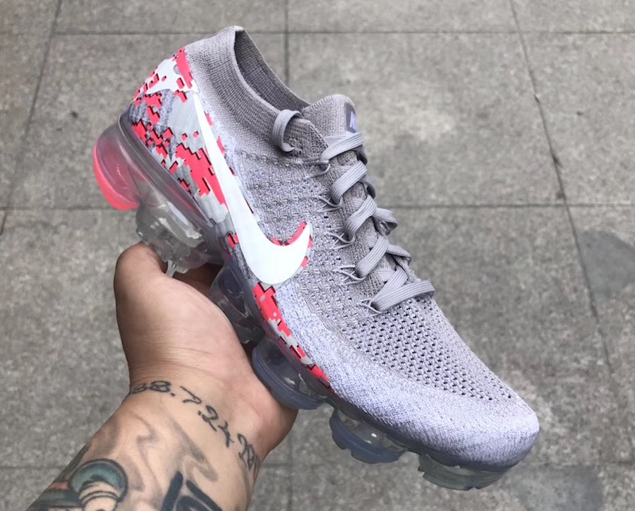 Air VaporMax,Nike,Digital Camo 粉色数码迷彩!这款 Air VaporMax 新配色你给打几分? Air VaporMax,Nike,Digital Camo 粉色数码迷彩!这款 Air VaporMax 新配色你给打几分?