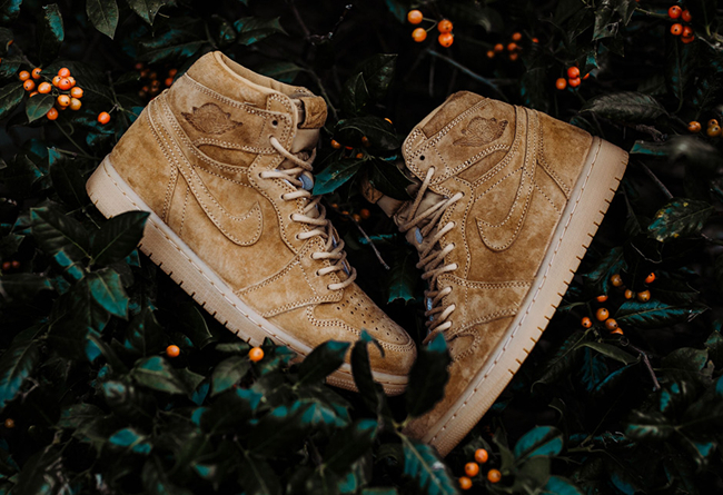 Air Jordan 1,Wheat,AJ1,555088-  明早正式发售！小麦配色 Air Jordan 1 官网链接释出