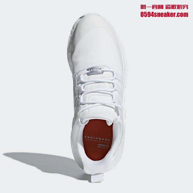 adidas,EQT Support 93/17 Boost  GORE-TEX 防水鞋面！这款纯白 EQT 93/17 值得你多加留意！