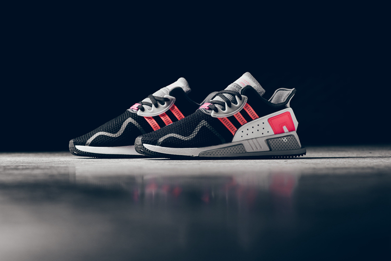 EQT Cushion ADV,adidas  醒目黑粉装扮！这款 EQT Cushion ADV 新配色你给打几分？