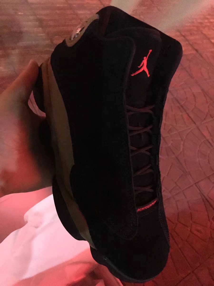 AJ13,Air Jordan 13,414571-006 全麂皮鞋款打造!Air Jordan 13 “Olive” 实物首次曝光 AJ13,Air Jordan 13,414571-006 全麂皮鞋款打造!Air Jordan 13 “Olive” 实物首次曝光