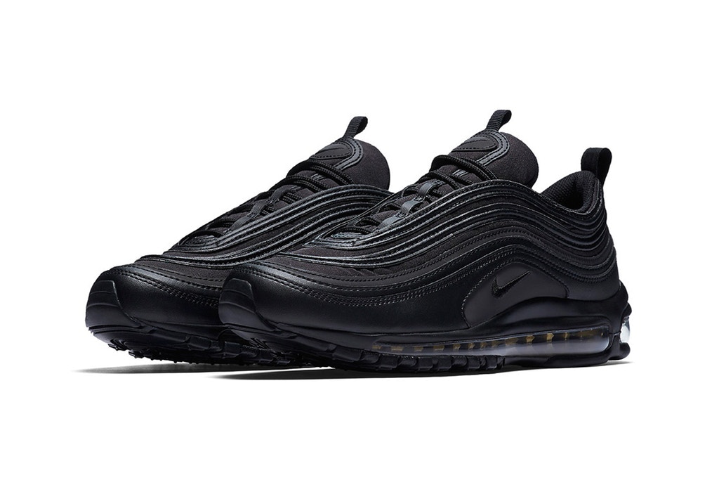 Nike,Air Max 97  金色 3M 反光！全新纯黑 Air Max 97 本周发售