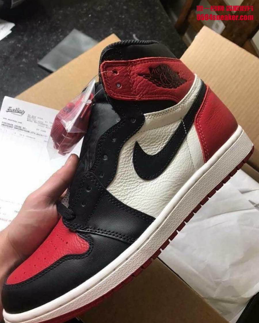 AJ1,Air Jordan 1,555088-610 太幸运!国外小哥意外获得 Air Jordan 1 “Bred Toe” AJ1,Air Jordan 1,555088-610 太幸运!国外小哥意外获得 Air Jordan 1 “Bred Toe”