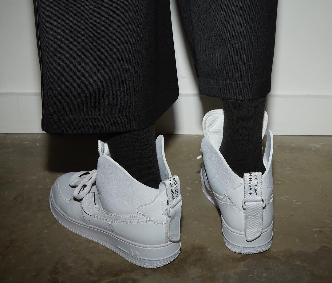助阵 AF1 35 周年 绑带重构!PSNY x Nike Air Force 1 High 首次曝光 助阵 AF1 35 周年 绑带重构!PSNY x Nike Air Force 1 High 首次曝光