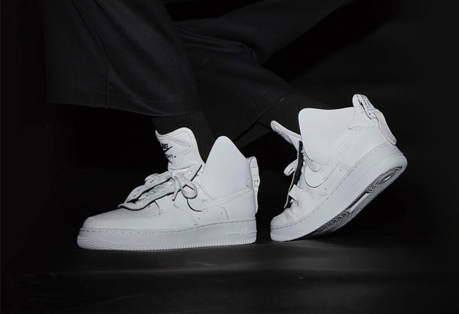 助阵 AF1 35 周年 绑带重构!PSNY x Nike Air Force 1 High 首次曝光 助阵 AF1 35 周年 绑带重构!PSNY x Nike Air Force 1 High 首次曝光