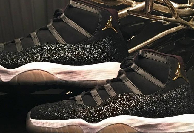 852625-030,AJ11,Air Jordan 11 852625-030AJ11 汉密尔顿提前网晒，珍珠鱼皮 Air Jordan 11 来了！