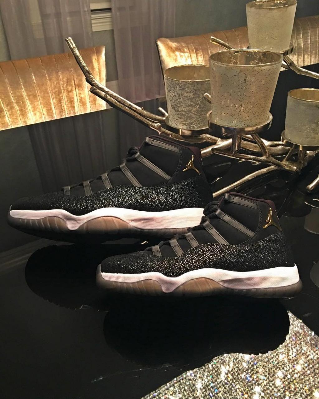 852625-030,AJ11,Air Jordan 11 852625-030AJ11 汉密尔顿提前网晒，珍珠鱼皮 Air Jordan 11 来了！