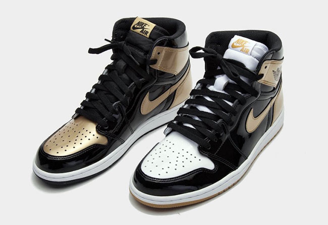 Air Jordan 1,AJ1,Top3  入手有难度！全新黑金鸳鸯 Air Jordan 1 “Top3” 即将发售！