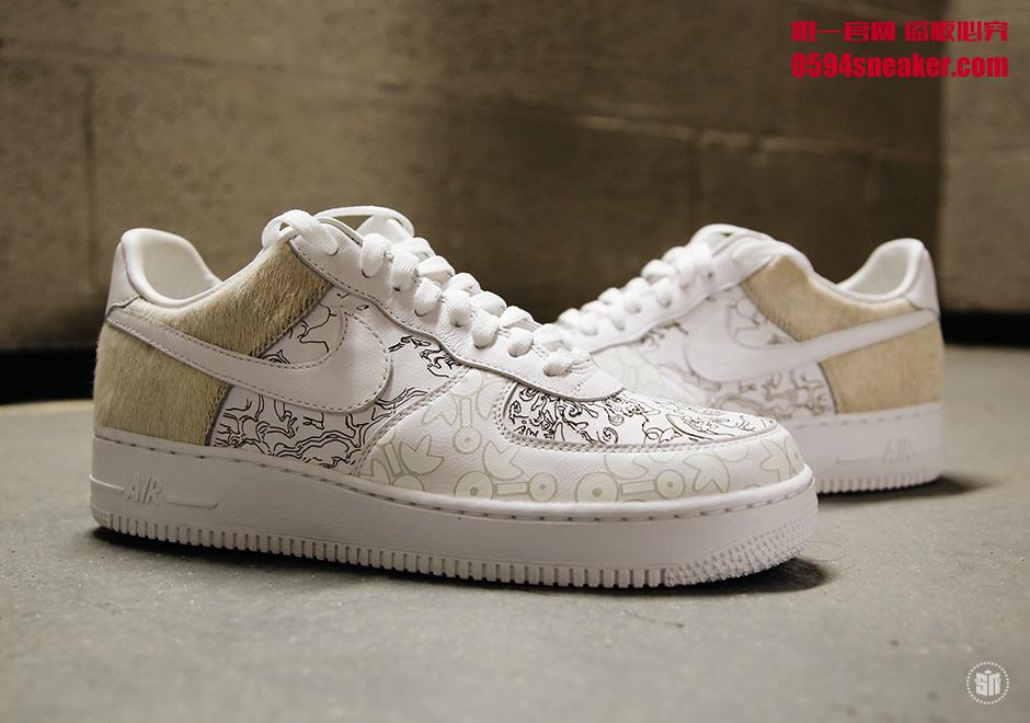 Nike,Air Force 1,YOTD,A09281-1  生肖主题巅峰之作！狗年 Air Force 1 PRM'18 实物曝光！