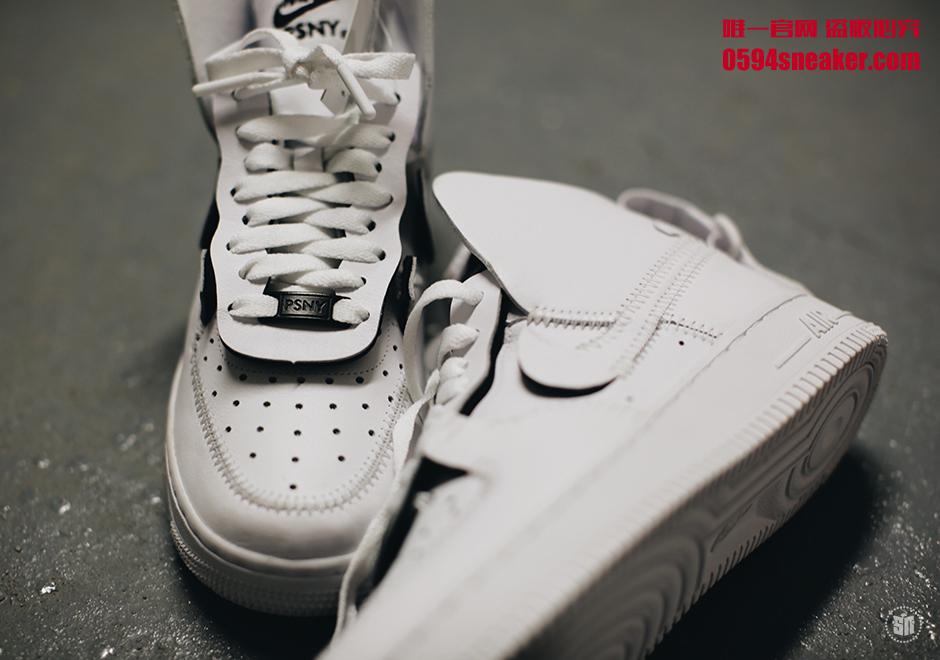 Nike,PSNY,Air Force 1 Hi-Lo,A0  细节满满！这双放飞自我的 PSNY x Air Force 1 Hi-Lo 实物近览