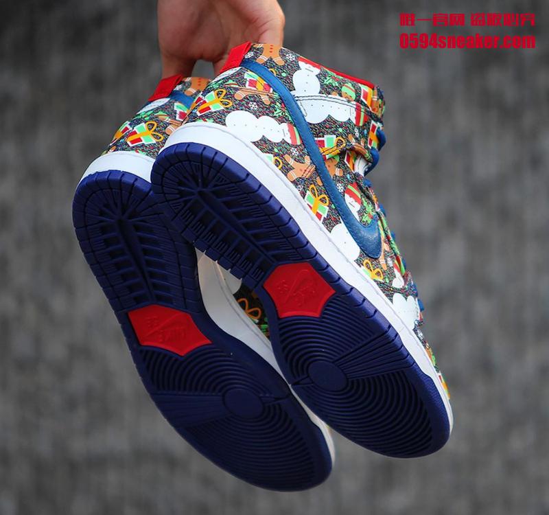 Concepts,Nike,Dunk SB High,Ugl  实物表现不俗！圣诞主题 Concepts x Dunk SB 明日正式发售