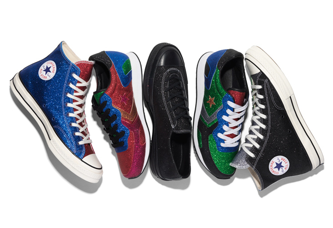 Converse,J.W.Anderson  闪烁亮片 + 鸳鸯拼接！Converse x J.W.Anderson 发售日期公布