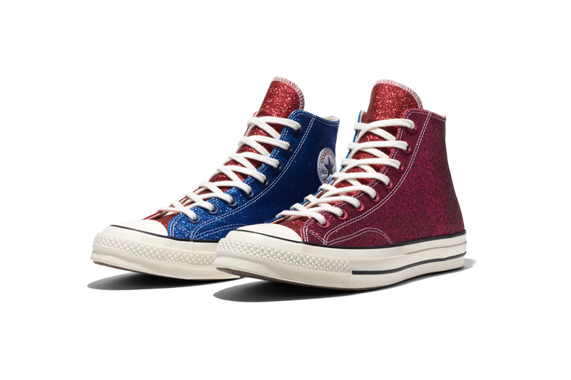 Converse,J.W.Anderson  闪烁亮片 + 鸳鸯拼接！Converse x J.W.Anderson 发售日期公布