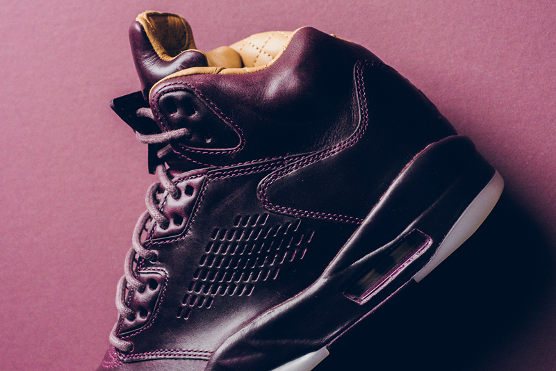 Air Jordan 5 Premium,Bordeaux,  奢华紫红诱惑！巅峰版本 Air Jordan 5 本周上架发售