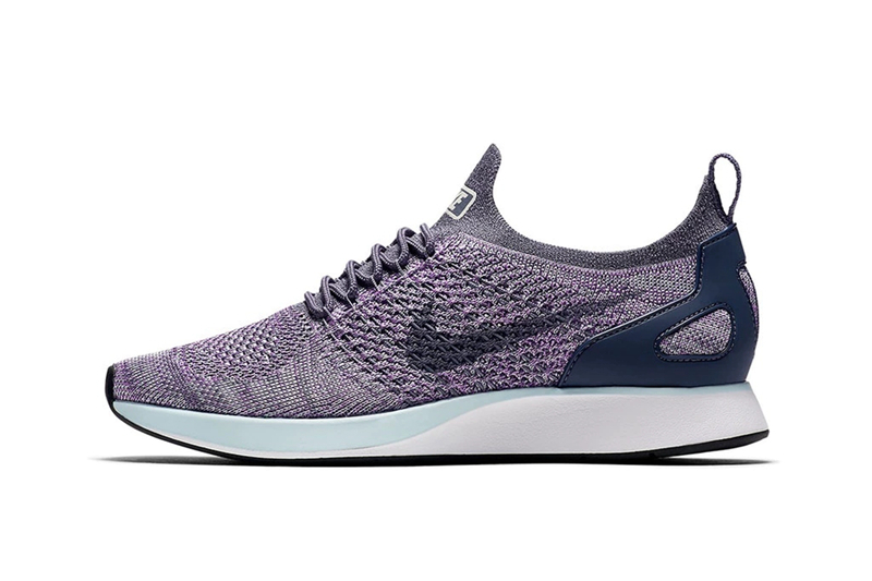 Air Zoom Mariah Flyknit Racer,  灰紫装扮鞋面！Air Zoom Mariah Flyknit 全新配色曝光