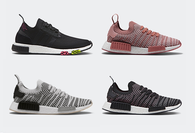 adidas NMD R1 STLT,NMD Racer,C  众多造型新升级的 NMD 将在下月登场！你更喜欢哪一款？