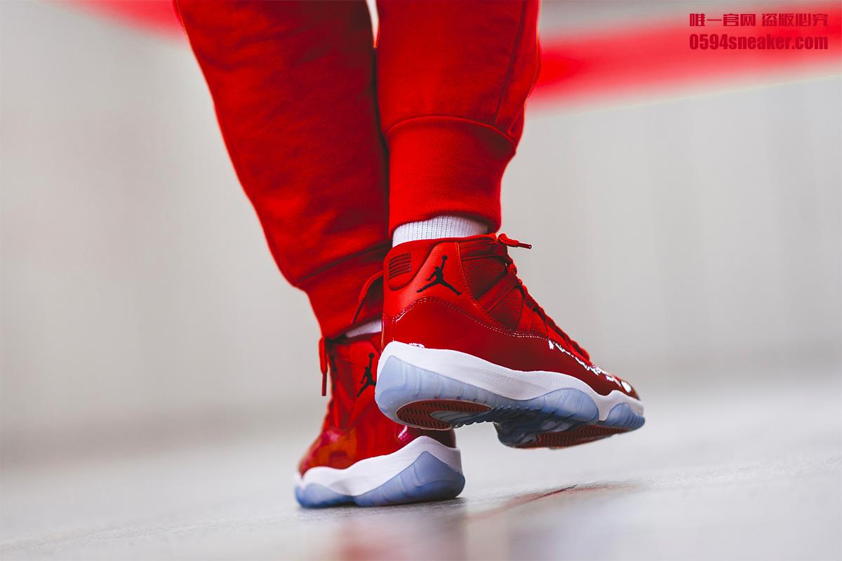 AJ11,Air Jordan 11,378037-623  喜庆中国红！ Air Jordan 11 “Win Like '96” 明日官网上架