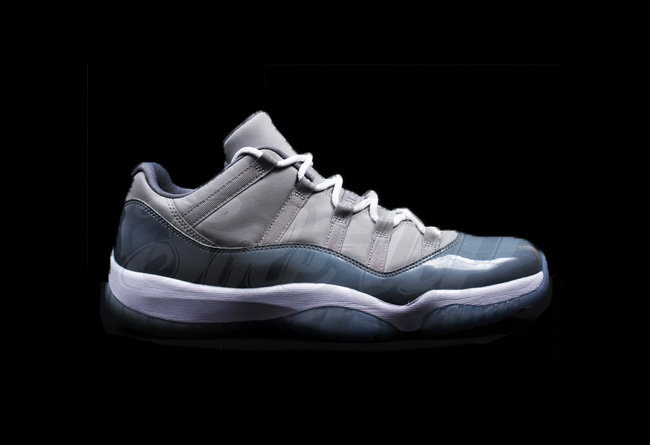 528895-003,AJ11,Air Jordan 11 528895-003 AJ11 酷灰再现！Air Jordan 11 Low “Cool Grey” 明年 4 月首次发售！