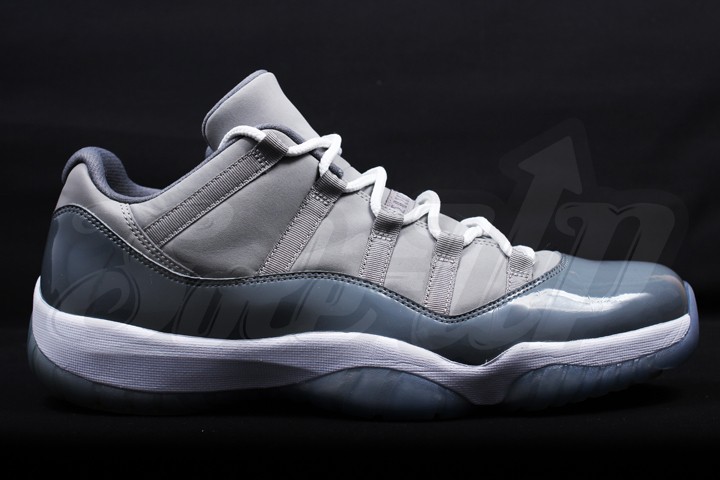 528895-003,AJ11,Air Jordan 11 528895-003 AJ11 酷灰再现！Air Jordan 11 Low “Cool Grey” 明年 4 月首次发售！