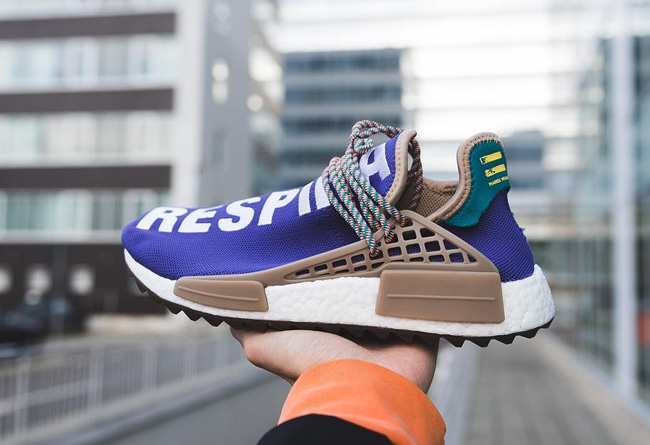 Hu NMD,菲董,adidas  Pharrell x adidas Hu NMD “Respira” 更多实物图片亮相