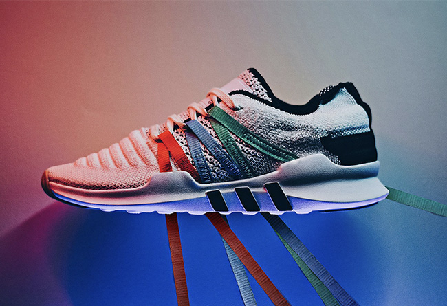 adidas,EQT Racing ADV PK,CQ223  编织鞋身 + 多彩三线！这双 EQT Racing 新品值得多加关注！