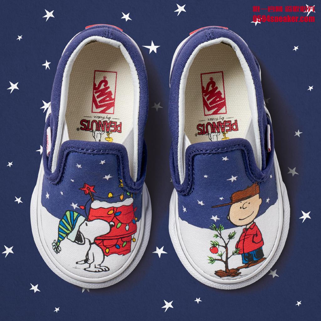 VANS,PEANUTS,Slip-On  可爱又喜庆的圣诞联名！VANS x PEANUTS 国内官网现已上架！